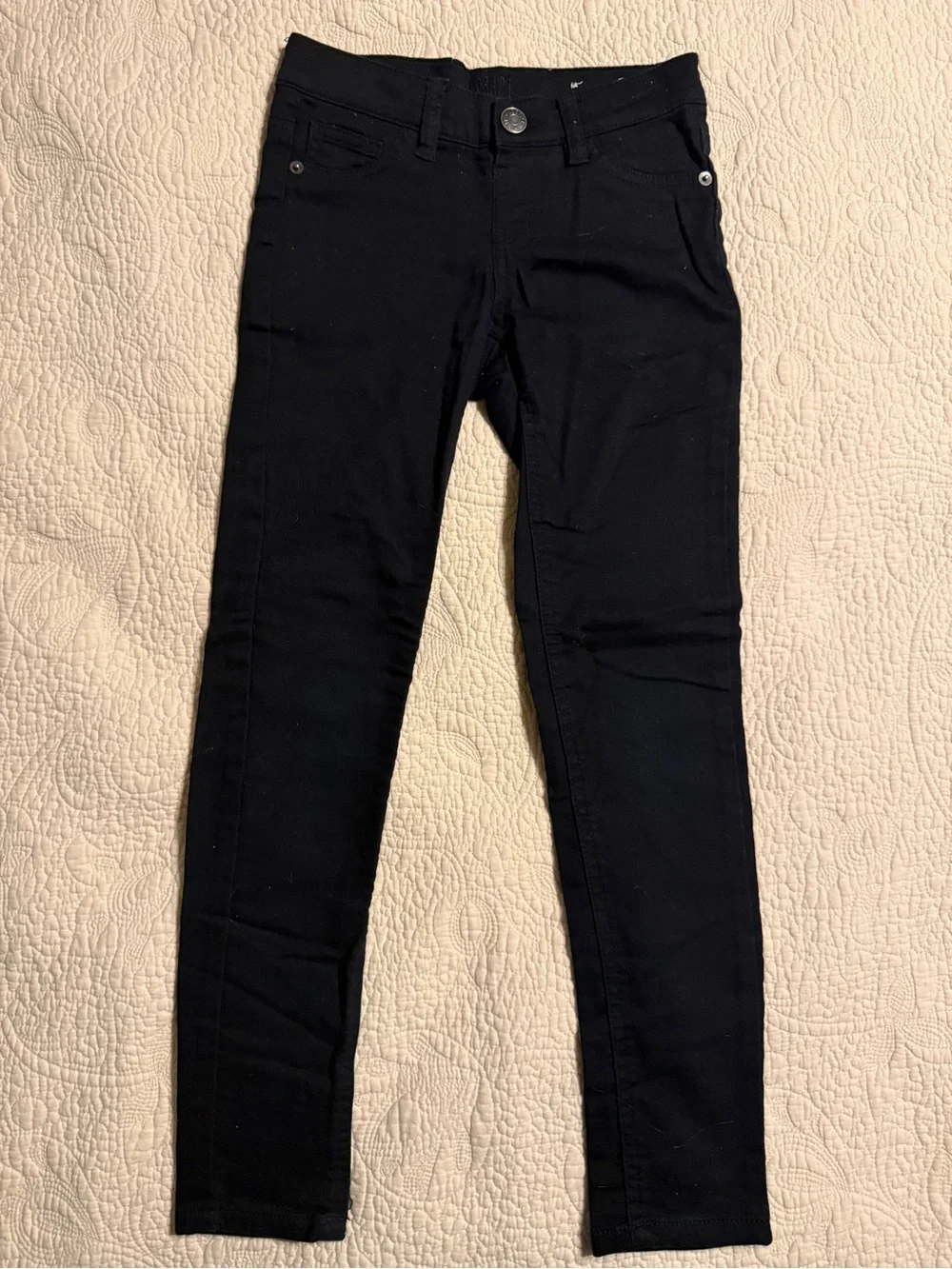 Justice Black Skinny Jeans - Classic Slim Fit
